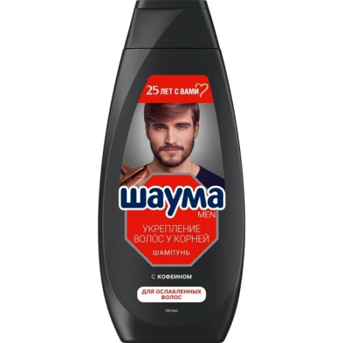 ШАУМА MEN шампунь д/ослабленных волос укрепление волос у корней 360мл